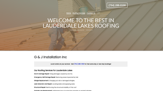 Thumbnail of rooferlauderdalelakes.com