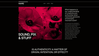 Thumbnail of kahrz.com