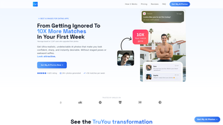 Screenshot of trushot.app