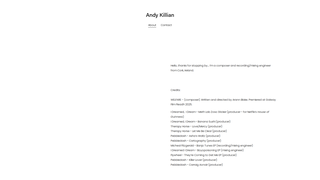 Thumbnail of andykillian.com