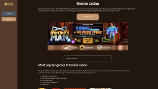 Thumbnail of bronze-casinos.com