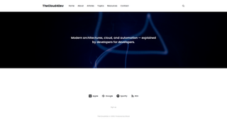 Thumbnail of thecloud4dev.com