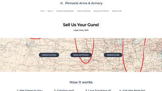 Thumbnail of pinnacle-arms.com