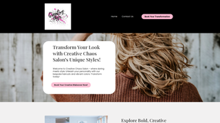 Thumbnail of creativechaossalon.net
