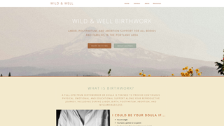 Thumbnail of wildwellbirthwork.com