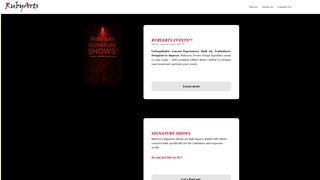 Thumbnail of rubyartsevents.com