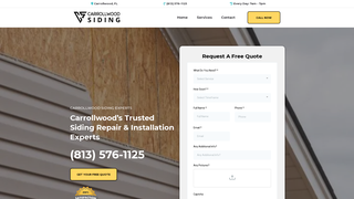 Thumbnail of carrollwoodsiding.com