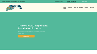 Thumbnail of dguanheatingandair.com