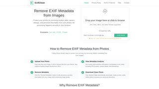 Thumbnail of exifclean.com