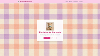 Thumbnail of plushiesforpatients.com