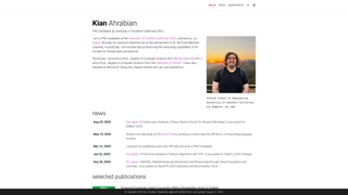 Thumbnail of kahrabian.com