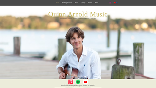 Thumbnail of quinnarnoldmusic.com