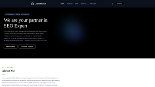 Screenshot of lazimmahmud.com