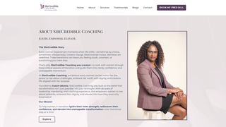Thumbnail of shecrediblecoaching.com
