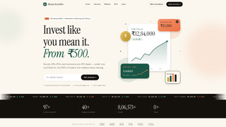 Screenshot of shyamsecurities.com