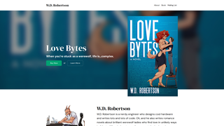 Thumbnail of wdrobertsonwrites.com