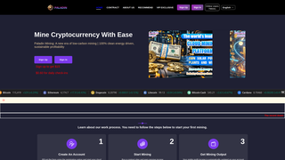 Thumbnail of paladinmining.net