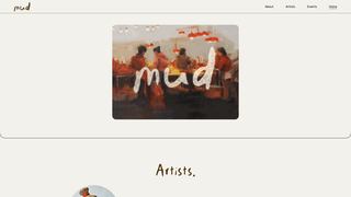 Thumbnail of mudartgallery.com