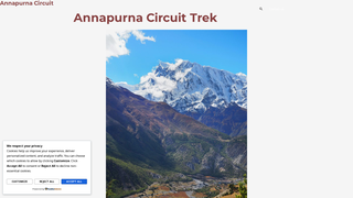 Thumbnail of annapurnacircuittrek.com