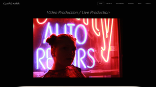 Thumbnail of clairekarr.com