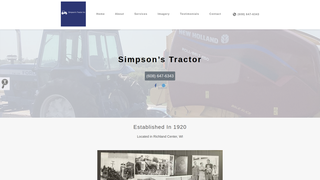 Thumbnail of simpsonstractorwi.com