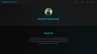 Thumbnail of harshitchaturvedy.com