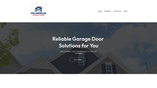 Thumbnail of proamericangaragedoor.com