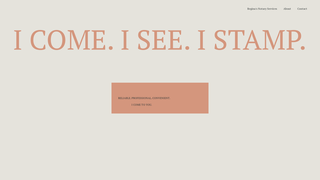 Screenshot of reginasnotaryservices.com