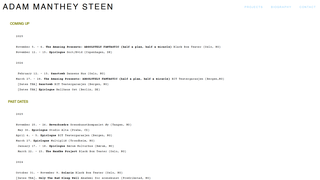 Thumbnail of adammantheysteen.com