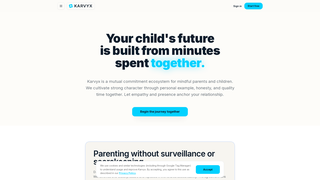 Screenshot of karvyx.app
