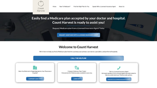 Thumbnail of countharvest.com