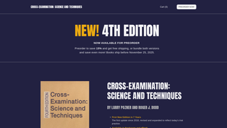 Thumbnail of crossexambooks.com