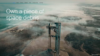 Thumbnail of spacexdebris.com
