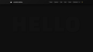 Screenshot of bernallian.dev