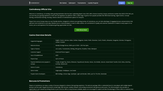 Thumbnail of casinobossy.net