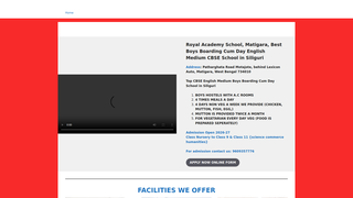 Thumbnail of boardingschoolinsiliguri.com