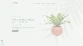 Thumbnail of krishnanurseryandfarm.com