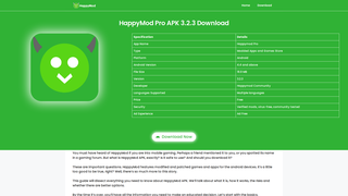 Thumbnail of happymodx.com