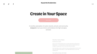 Screenshot of bexxartclub.com