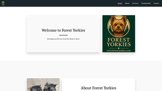 Thumbnail of forest-yorkies.com