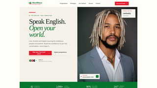 Screenshot of wordwavelearning.com