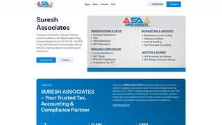 Thumbnail of sureshassociates.com
