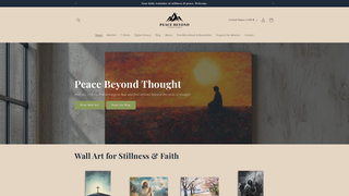 Thumbnail of peacebeyondthought.com