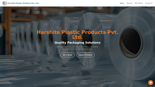 Thumbnail of harshitaplastics.com