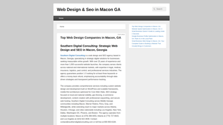 Thumbnail of webdesignseoga.com