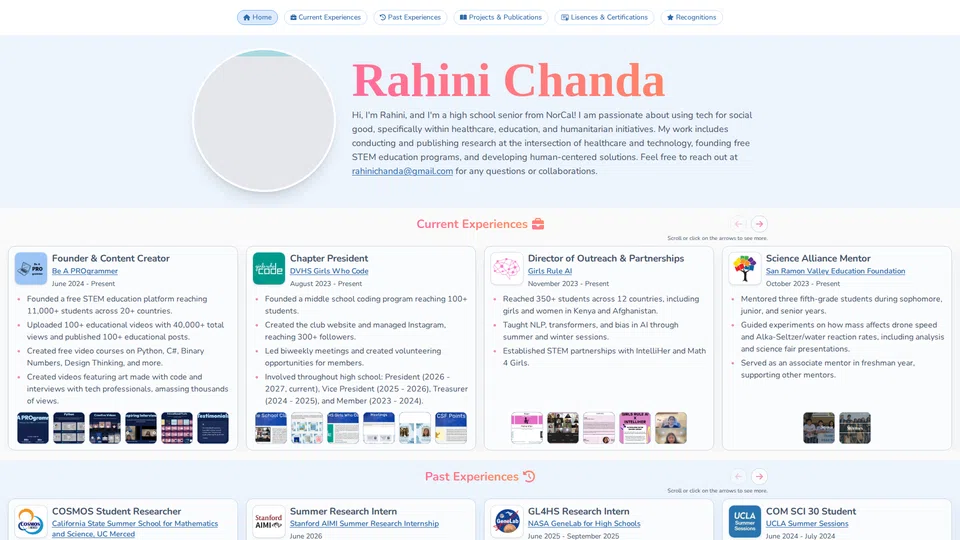 Site preview