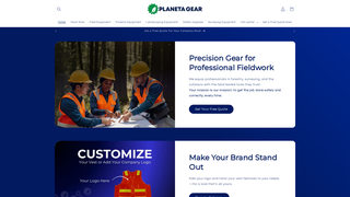 Thumbnail of planetagear.com