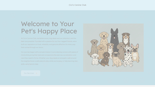 Thumbnail of ciciscanineclub.com