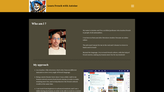 Thumbnail of learnfrenchwithantoine.com