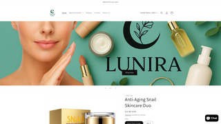 Thumbnail of luniracare.com